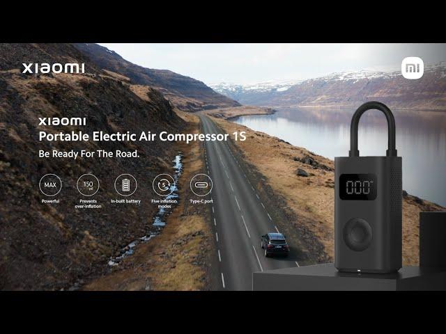 Xiaomi Portable Electric Air Compressor 1S: Be Ready For The Road