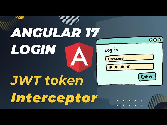 Angular 17 Login with JWT token | With API | Angular Interceptor