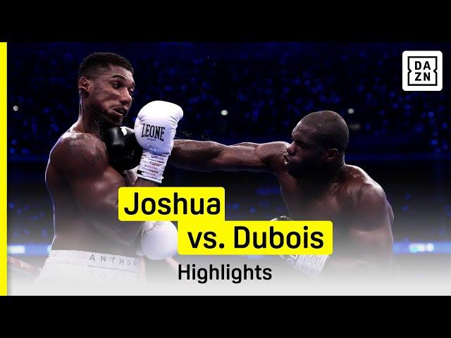 Anthony Joshua vs Daniel Dubois | Boxen | DAZN Highlights