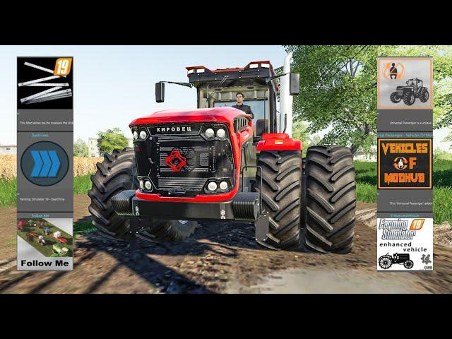 Моды которые сделают вашу игру лучше Farming Simulator 19 | FS 19 |  Fs 21 mods ТОП 5 модов