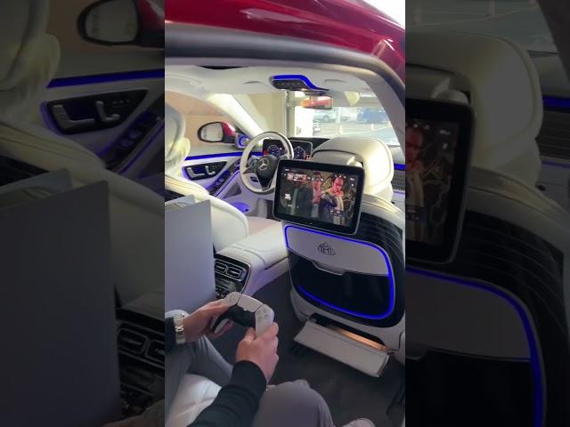 PlayStation 5 inside a MAYBACH!  #Shorts