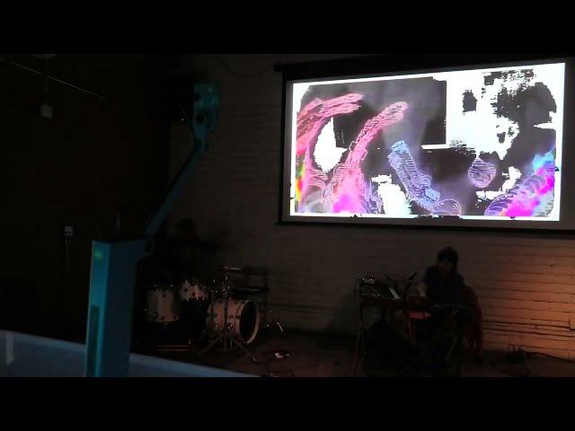 HIDHAWK + MEANSTREETZ Drums and Soundscapes w VJ Franz K Video Art at Coaxial LA 3 10 24 C S2080015