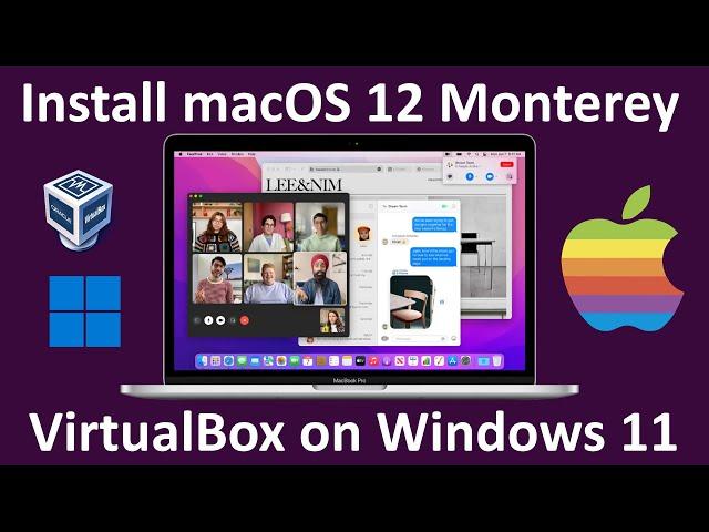 How to Install Apple macOS 12 Monterey in Oracle VirtualBox on Windows 11 | Explore macOS for Free 