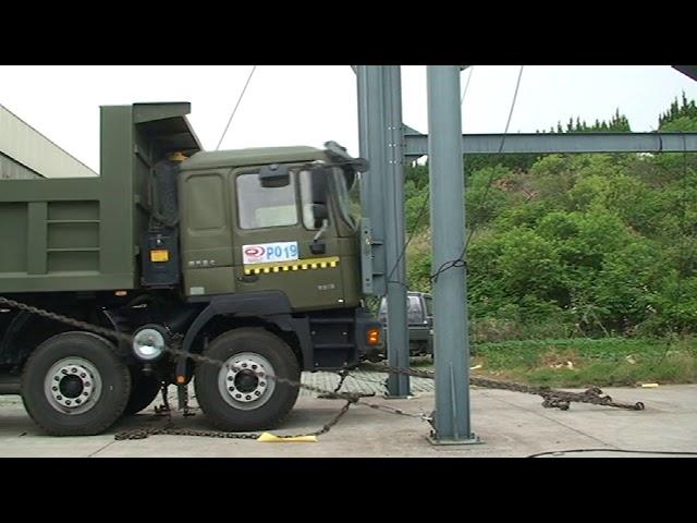 Shacman F2000 Dump Truck Crash Test,  Factory Safety Test for Every Model