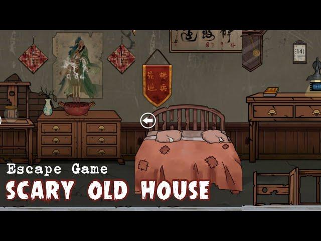 Scary Old House Escape Game Full Walkthrough (sarawu)