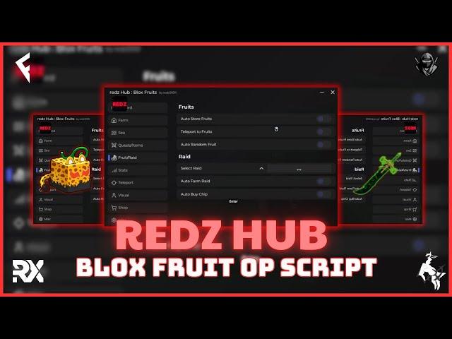 [NEW HACK] BLOX FRUIT REDZ HUB SCRIPT BEST IN 2024| AUTO FARM | AUTO SEA| KITSUNE|AUTO RAID-Pastebin