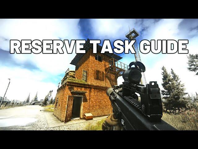 Reserve Quest Guide - Reserve - Escape from Tarkov #escapefromtarkov #tarkov