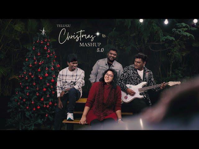 Telugu Christmas Mashup 5.0 || Official Video II Merlyn Salvadi, Blessy Simon & Team II 2024