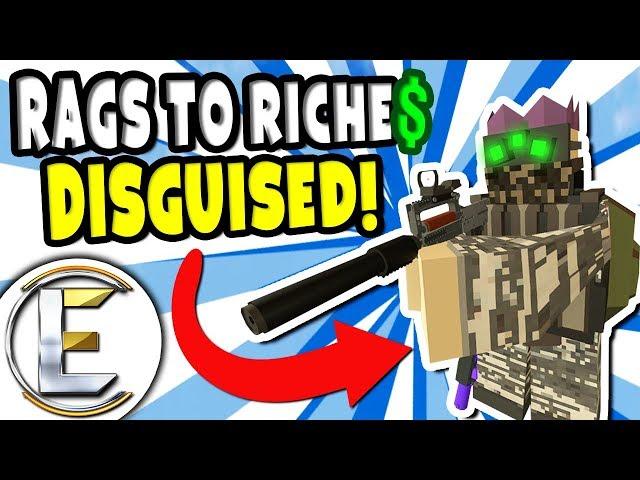 Disguised As The Enemy | Unturned Roleplay Rags to Riches Reboot #19 - Bandit Clothing (RP)