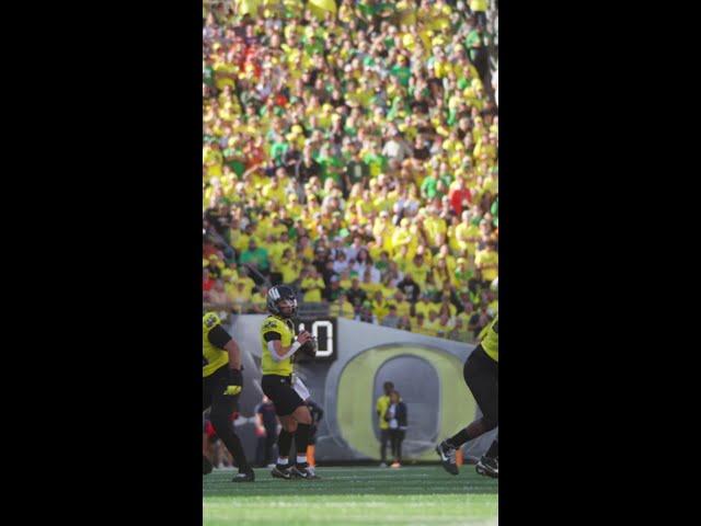 Justius Lowe TD vs. Illinois | Oregon Football