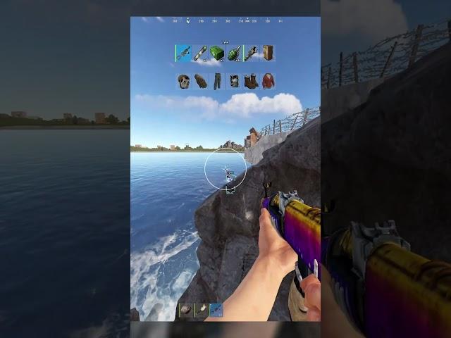 How to get 25 rockets in 30 seconds in RUST  #rust #cheat #rustgame #gaming #rustcheating #rustclips