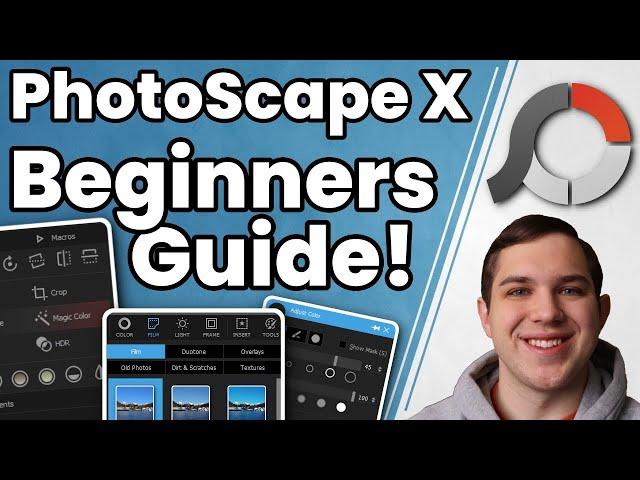 PhotoScape X Beginners Guide!