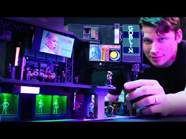 Making a Futuristic Dystopian City in Miniature