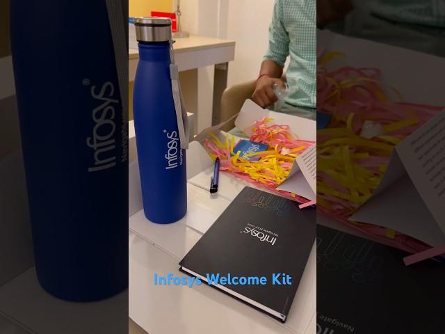 Infosys Welcome kit 2023 Lateral Entry Thanks You #infosys #newjobs #welcome Unboxing#unboxing