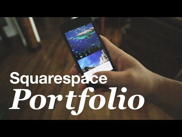 Portfolio App by Squarespace - Review and Tutorial