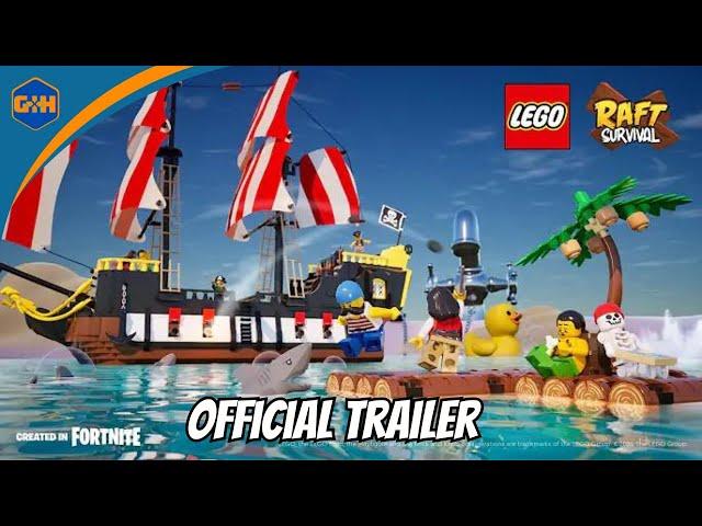 Lego Islands In Fortnite - Raft Survival | Epic Games | GaminG HuB