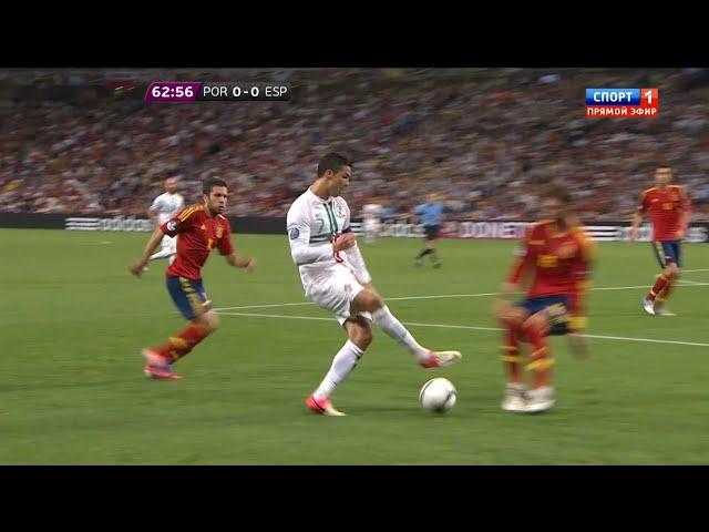 Cristiano Ronaldo vs Spain (27/06/12) | Euro 2012 | HD 1080i