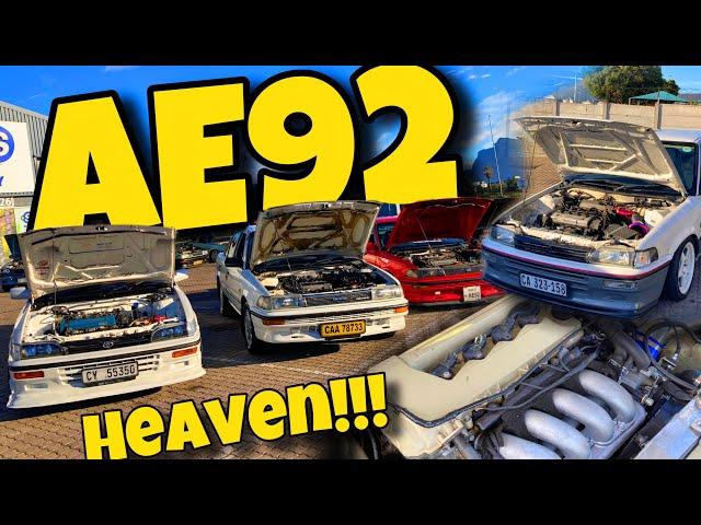 TOYOTA COROLLA AE92 | 2ZZGE, 3SGE, 4AGE, 7AFE , 4AFE , 4AF engine and exhaust sounds plus more!!!