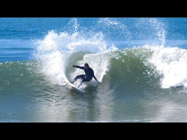 Surfing Perfect Waves at Pleasure Point! (Raw Footage)