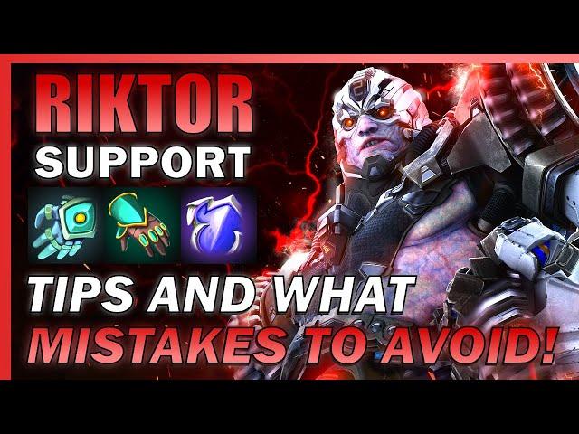 These are the BEST TIPS you need on RIKTOR SUPPORT to perform in HIGH ELO! - Predecessor Gameplay