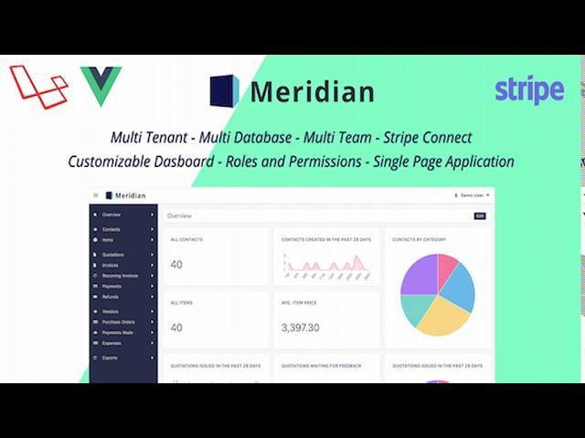 Meridian - SAAS Platform for Invoicing and Purchasing | Codecanyon Scripts and Snippets