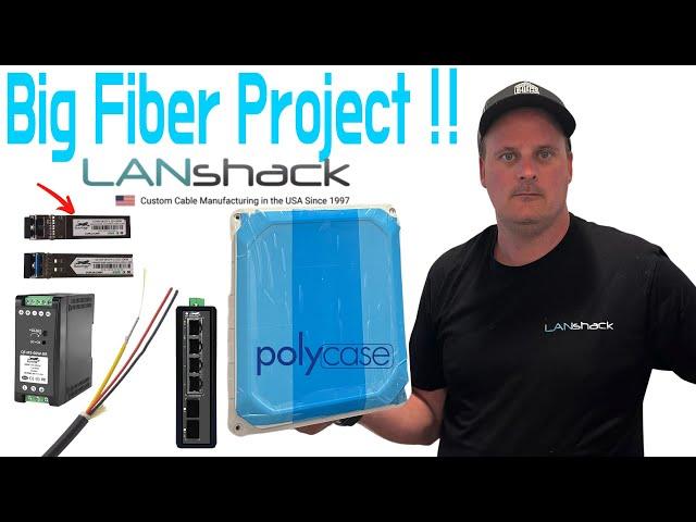 EPIC !! LanShack Hybrid Fiber Project !! @atlanshack