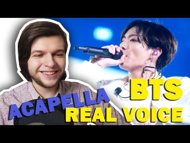 РЕАЛЬНЫЕ ГОЛОСА BTS! КАК РЕБЯТА ПОЮТ В ЖИВУЮ??? (АКАПЕЛЛА) Реакция проф. вокалиста.