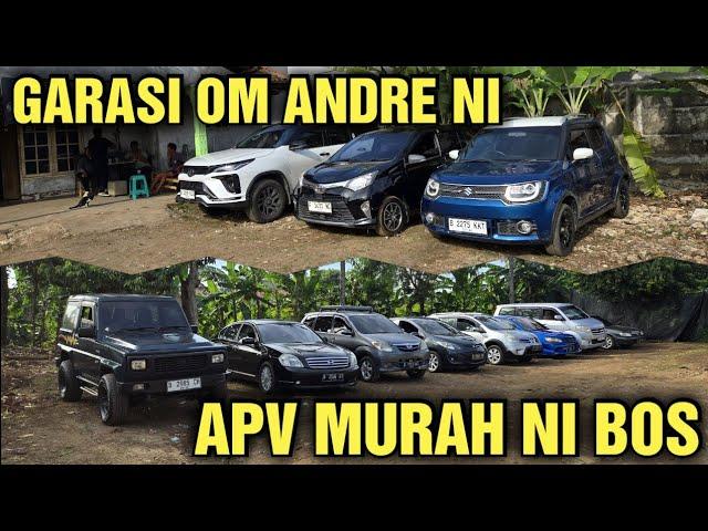 MURAH HARGA MOBIL BEKAS DI SHOWROOM GARASI OM ANDRE BANYAK PILIHAN