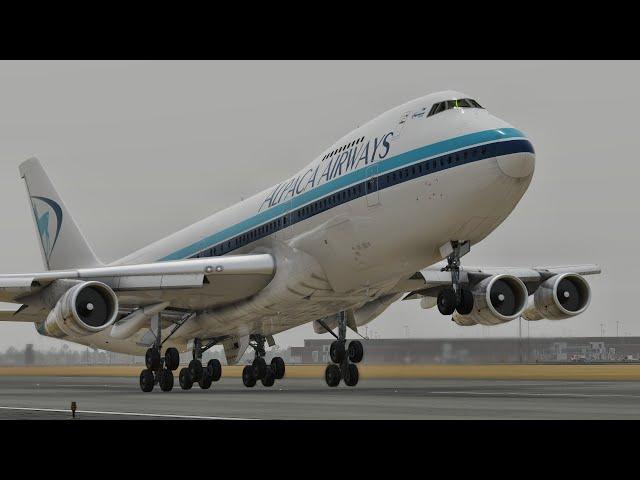 One of the best addons for X-Plane 12 | Felis Boeing 747-200 flown from Cairo to Luxor