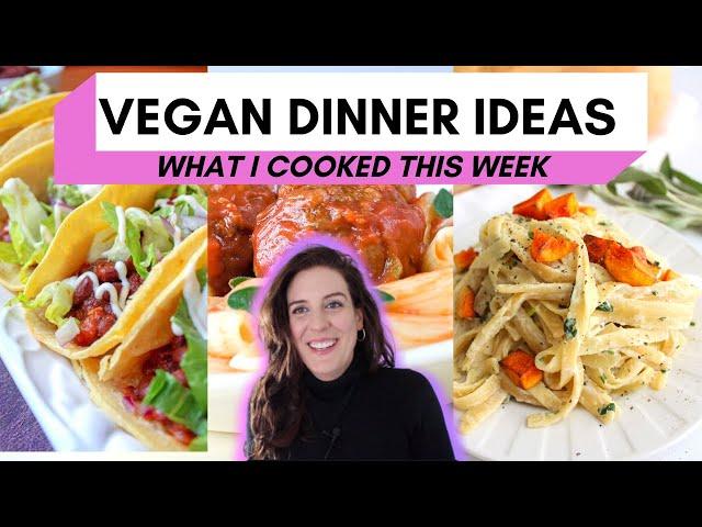 VEGAN DINNER RECIPES / Easy, healthy and delicious