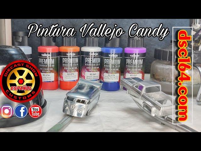 #vallejo #candypaint Como pintar Un Hot Wheels con Pintura Vallejo Candy