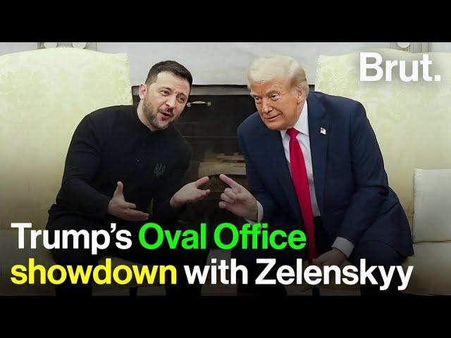 Donald Trump meets Ukrainian President Volodymyr Zelenskyy