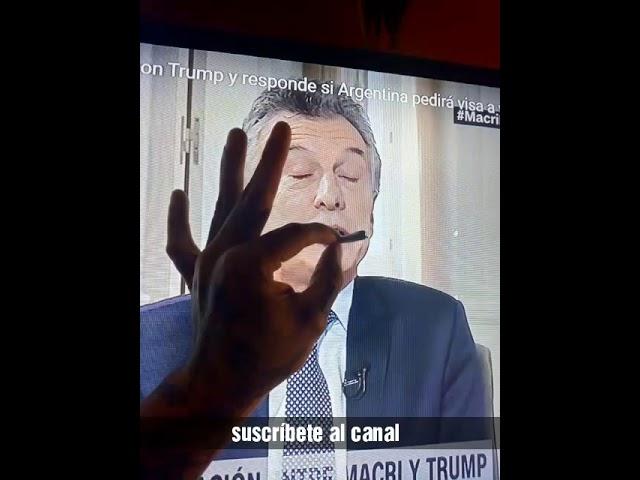 Mauricio Macri Viral - Las imágenes más graciosas tomadas de un TV