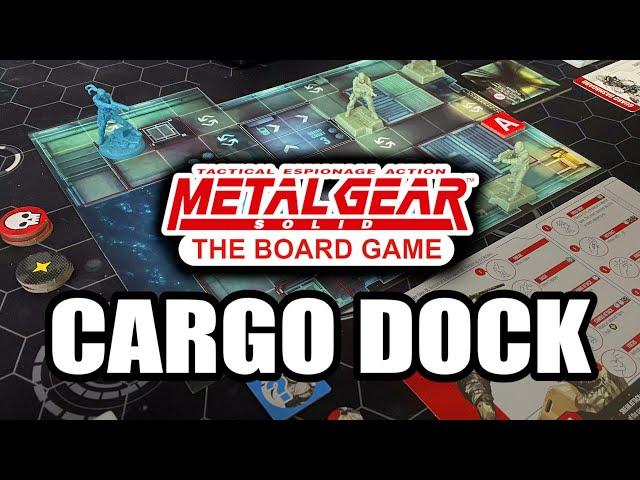 Playing STAGE 1 of the Metal Gear Solid BOARD GAME