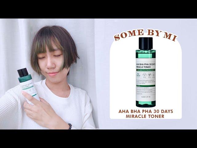 [HOW TO USE] SOMEBYMI AHA BHA PHA 30 Days Miracle Toner 150ml | Daily Exfoliating Toner