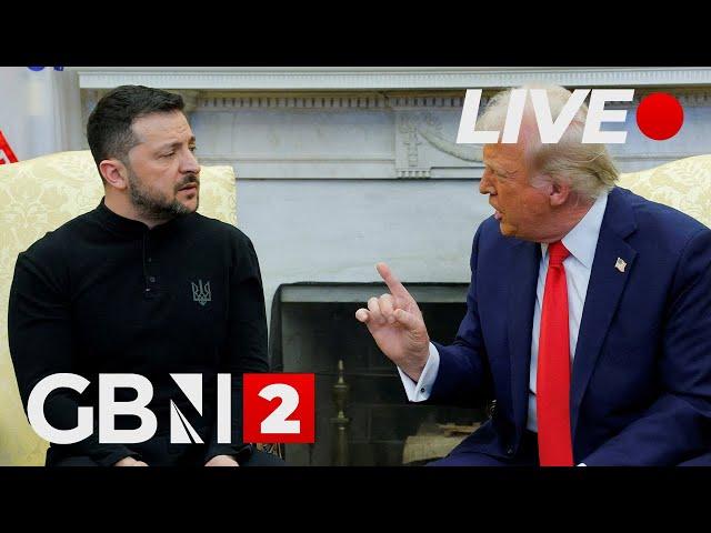 WATCH LIVE: Ukrainian President Volodymyr Zelenskyy visits Donald Trump Washington, D.C.