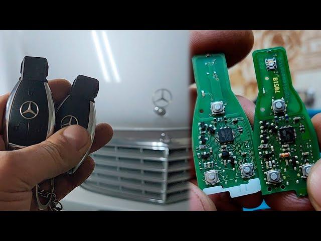 Mercedes Key Fob Not Working from a long distance. Solving Problems with a Mercedes W211 KEY