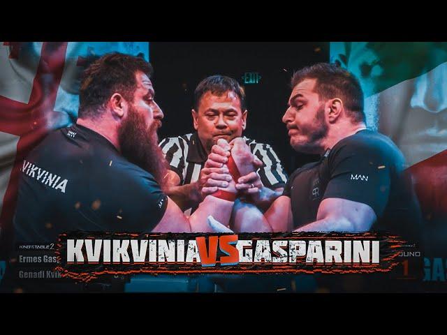 Genadi Kvikvinia vs Ermes Gasparini | Full Match Highlights