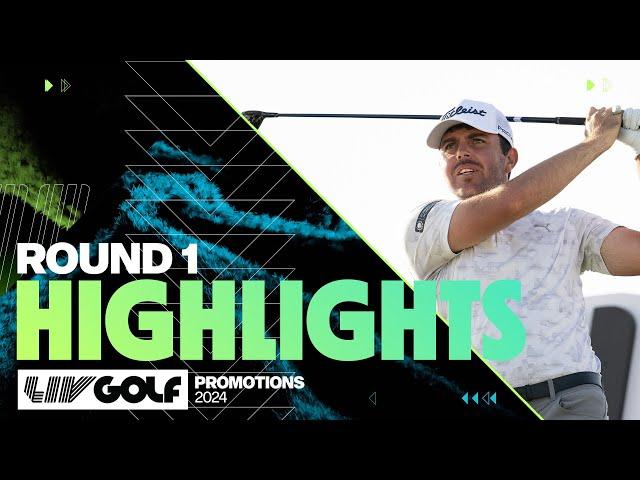 Round 1 Highlights | LIV Golf Promotions | 2024