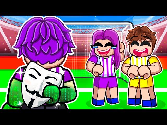 I Pretended to be a NOOB in Roblox SOCCER, Then used HACKS!