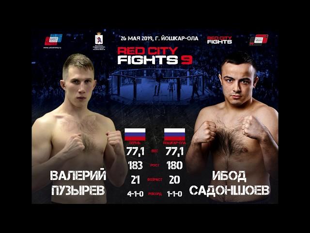 RED CITY FIGHTS 26-05-2019 Валерий Пузырев vs. Ибод Садоншоев