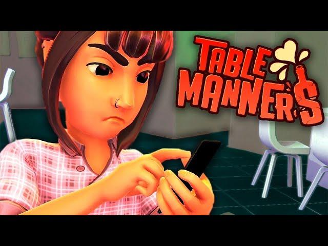 КАК ВЕСТИ СЕБЯ НА СВИДАНИИ - Table Manners #1