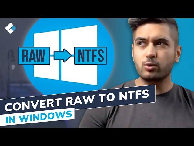 How to Convert RAW Hard Drive to NTFS Without Losing Data