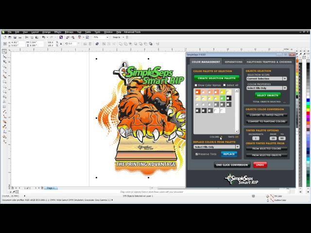 SimpleSeps Smart RIP 4.0 Halftone RIP and Color Separation Software