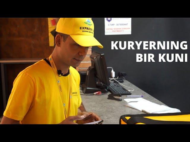 Express 24 kuryerining bir kunlik hayoti