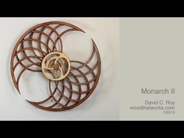 Kinetic Sculpture Monarch II by David C. Roy