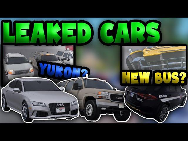 *LEAKED* CARS COMING TO GREENVILLE?! | Roblox Greenville