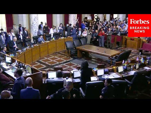 SHOCKING VIDEO: LA City Council Devolves Into Chaos In Wake Of Nury Martinez Scandal