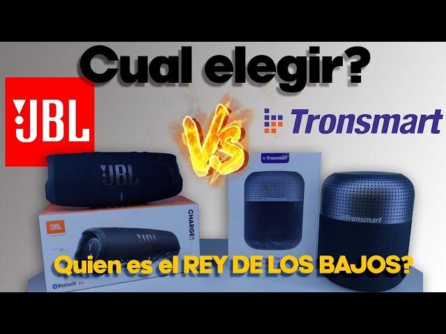 SPEAKERS Tronsmart T6 MAX vs Jbl CHARGE 5, IT WAS SUPERIOR AND BY FAR