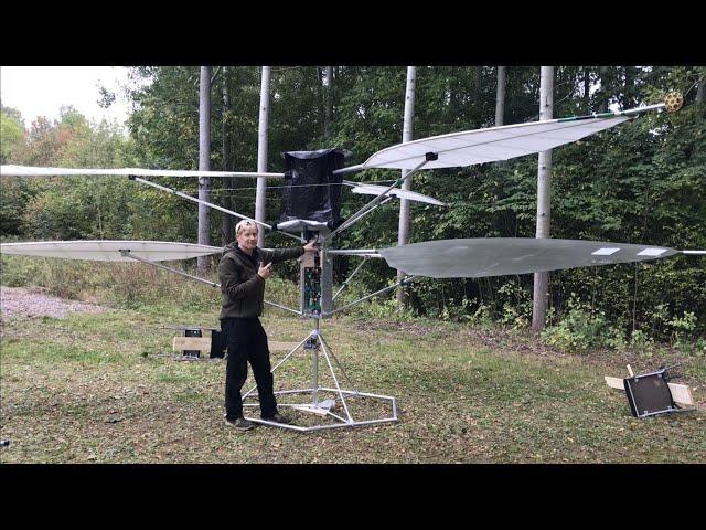 Coaxial Levitator 1 Assembly and first ground test.